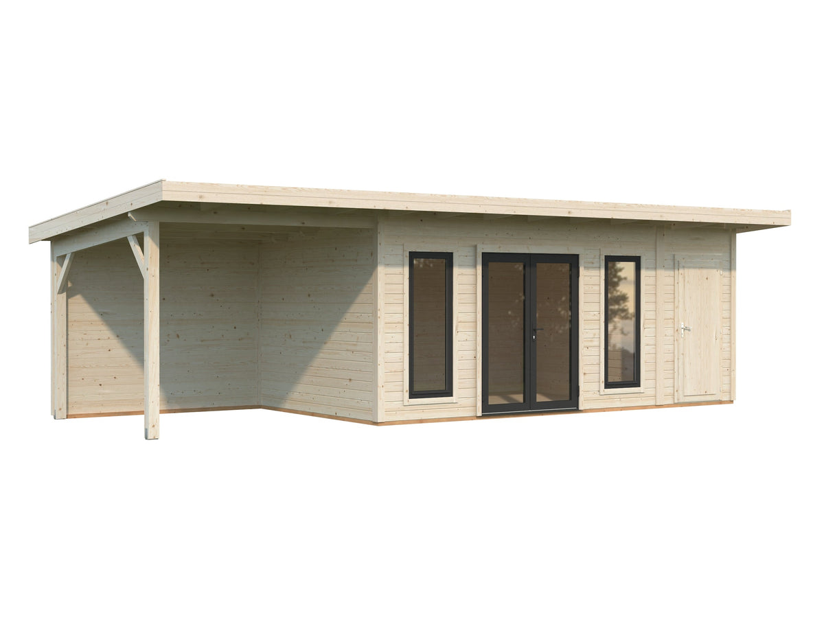Garden Cabin Aurelia 16.7+7.9 m²