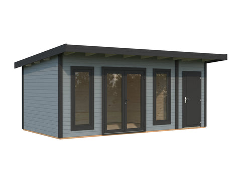Light grey with anthracite trim