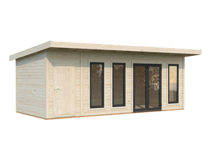 Garden Cabin Aurelia 19.2 m², untreated
