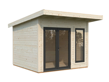 Garden Cabin Aurelia 8.4 m², clear dip-treated