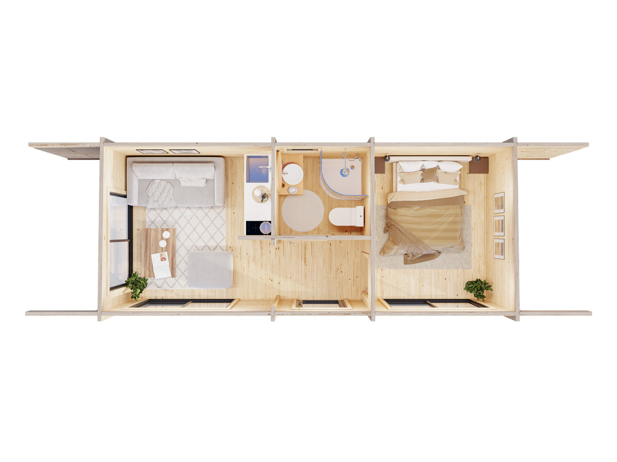Garden Cabin Cecilia 21.8 m²