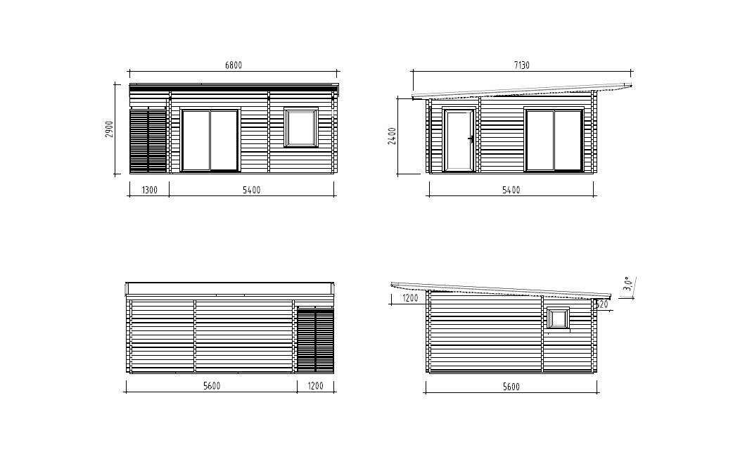 Garden Cabin Cecilia 27.2 m²