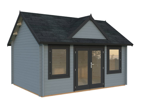 Light grey with anthracite trim