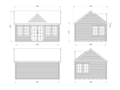 Garden Cabin Claudia 19.4 m²