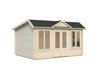 Garden Cabin Claudia Pent 11.5 m², untreated
