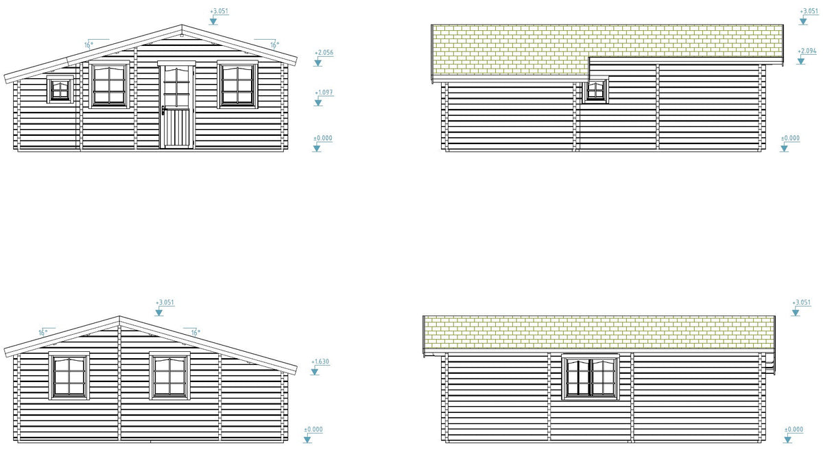Garden Cabin Emily 39.2 m²