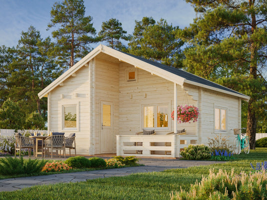Garden Cabin Emily 40.1+5.2 m²