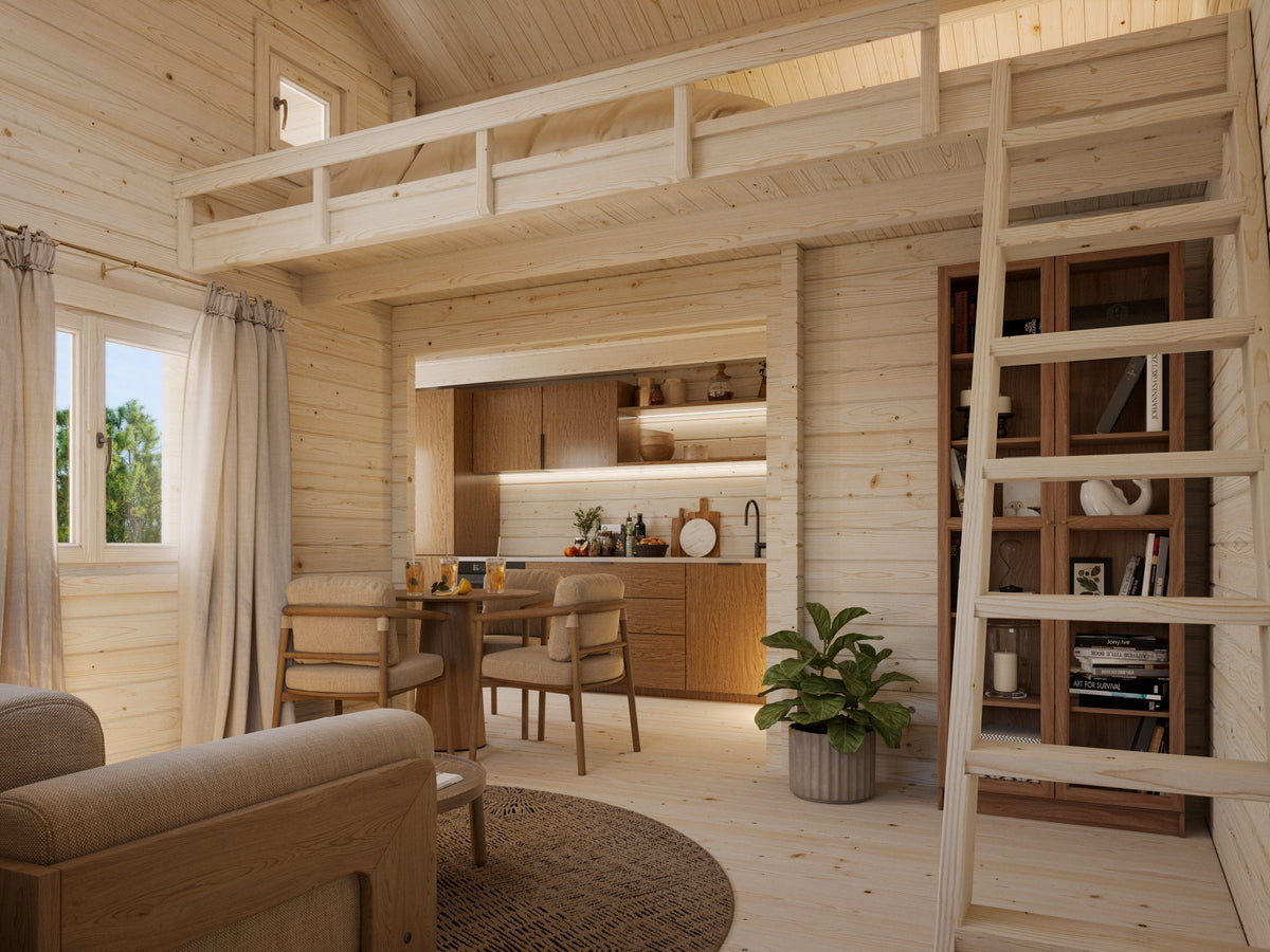 Garden Cabin Emily 40.1+5.2 m²