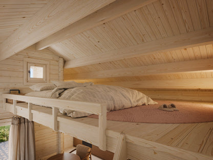 Garden Cabin Emily 40.1+5.2 m²