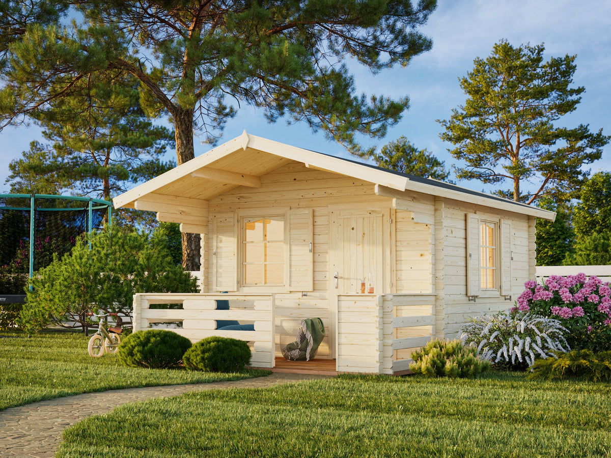 Garden Cabin Emma 10.4+4.2 m²