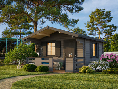 Garden Cabin Emma 10.4+4.2 m²