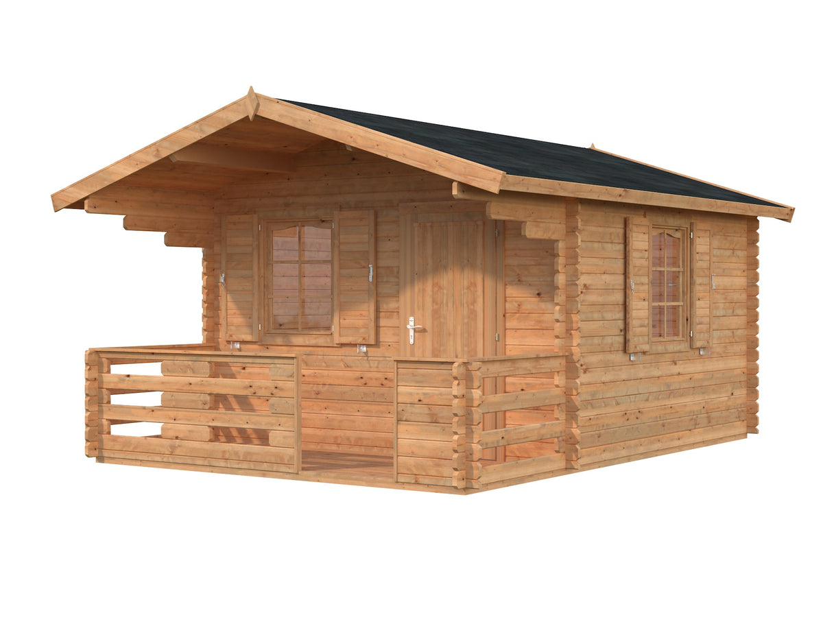 Garden Cabin Emma 10.4+4.2 m²