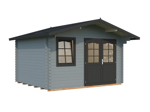 Light grey with anthracite trim