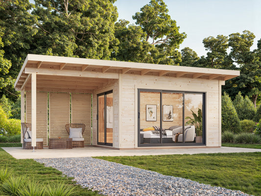 Garden Cabin Grace 11.2+8.2 m²