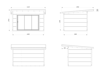 Garden Cabin Grace 11.2 m²