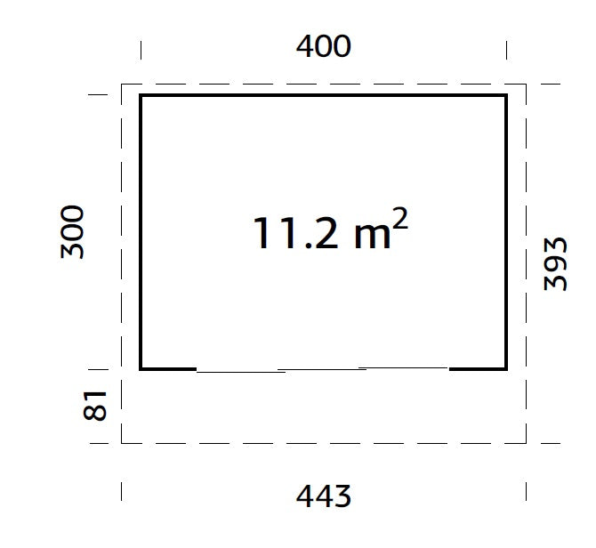 Garden Cabin Grace 11.2 m²