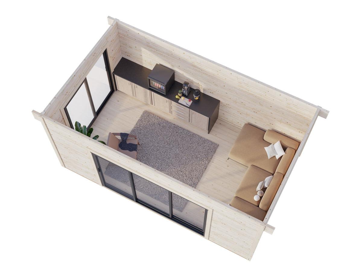 Garden Cabin Grace 14.1 m²