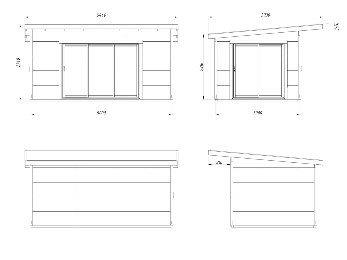 Garden Cabin Grace 14.1 m²