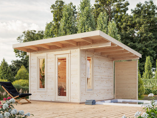 Garden Cabin Grace 8.1+4.1 m²