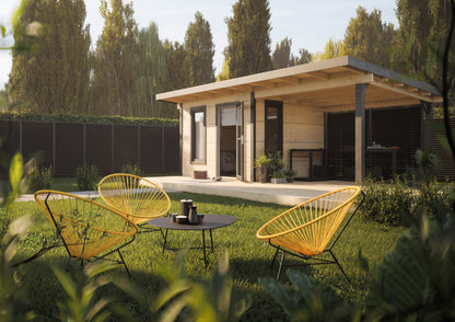 Garden Cabin Grace 8.1+8.1 m²