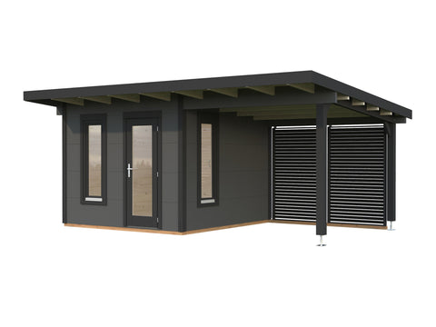 Grey with anthracite trim
