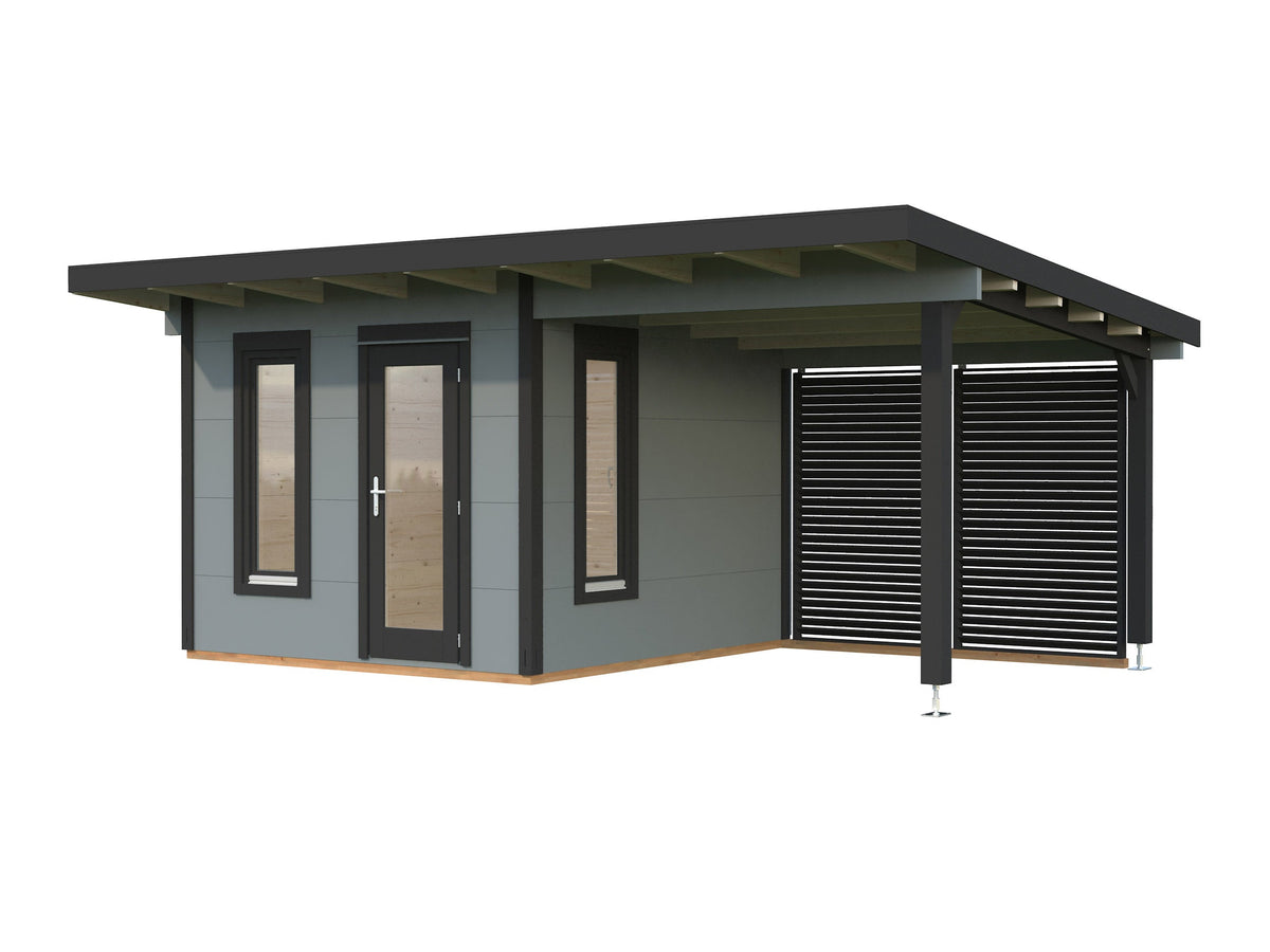 Garden Cabin Grace 8.1+8.1 m²