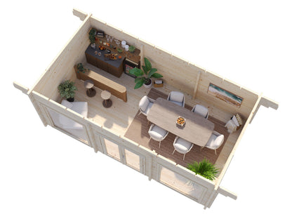 Garden Cabin Heidi 19.7 m²