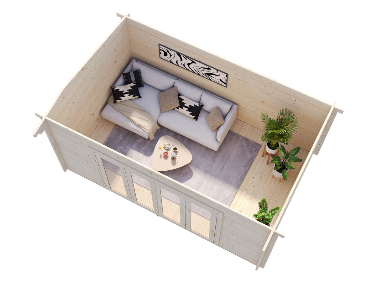 Garden Cabin Ines 13.7 m² Bifold