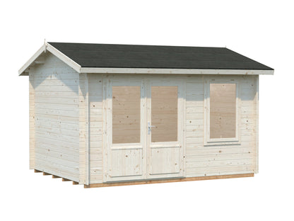 Garden Cabin Iris 9.6 m², clear dip-treated
