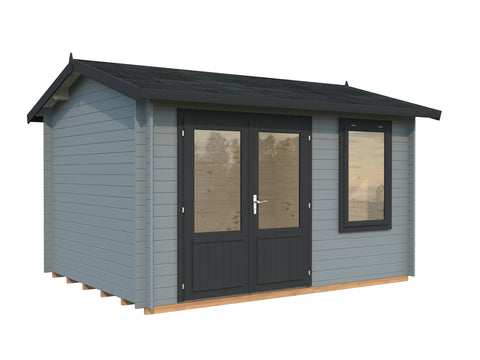 Light grey with anthracite trim