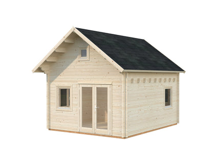 Garden Cabin Kendra 18.4 m², untreated