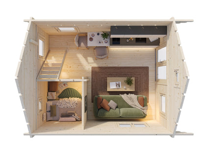 Garden Cabin Kendra 18.4 m²