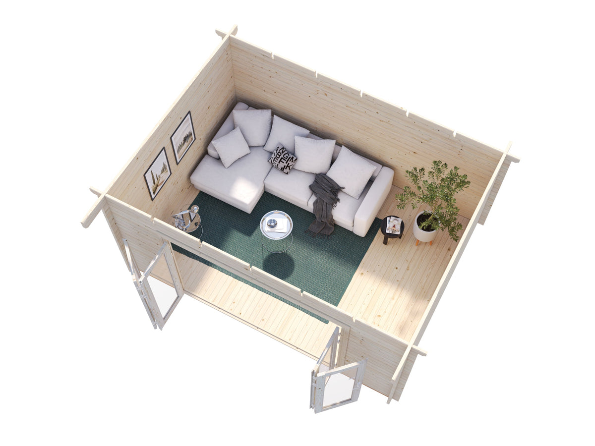 Garden Cabin Lea 14.2 m² Bifold