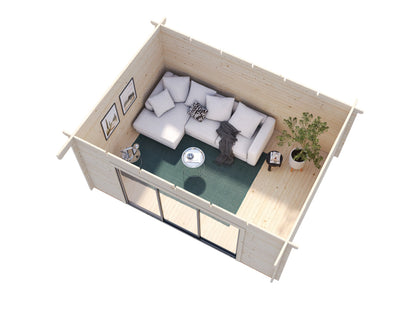 Garden Cabin Lea 14.2 m² Slide