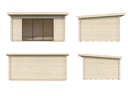 Garden Cabin Lea 14.2 m² Slide Plus