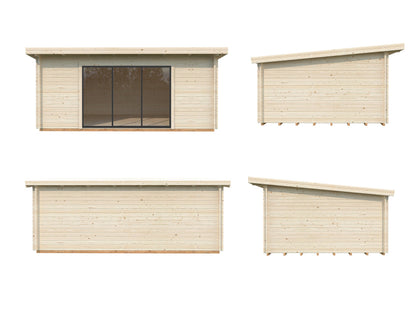 Garden Cabin Lea 19.4 m² Slide Plus