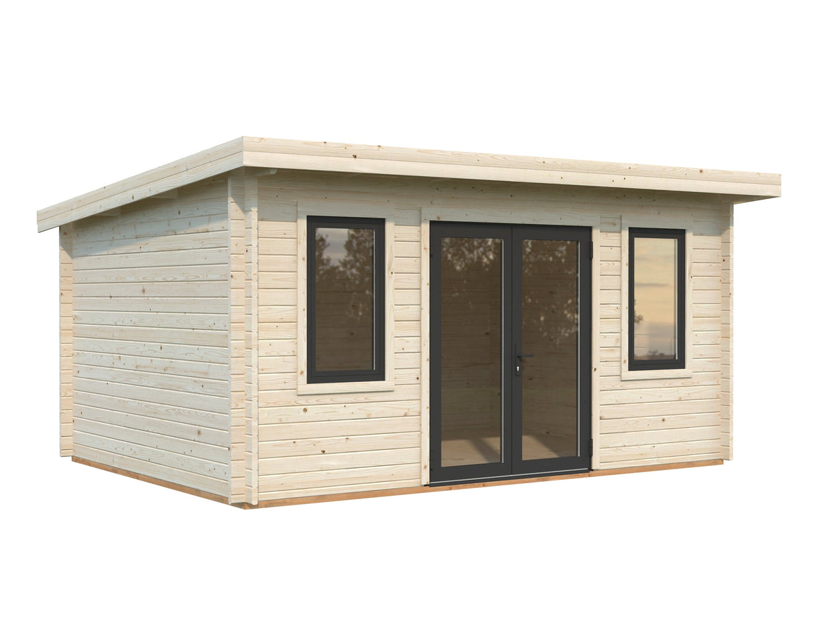 Garden Cabin Lisandra 14.2 m², untreated