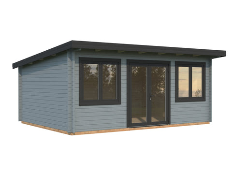 Light grey with anthracite trim