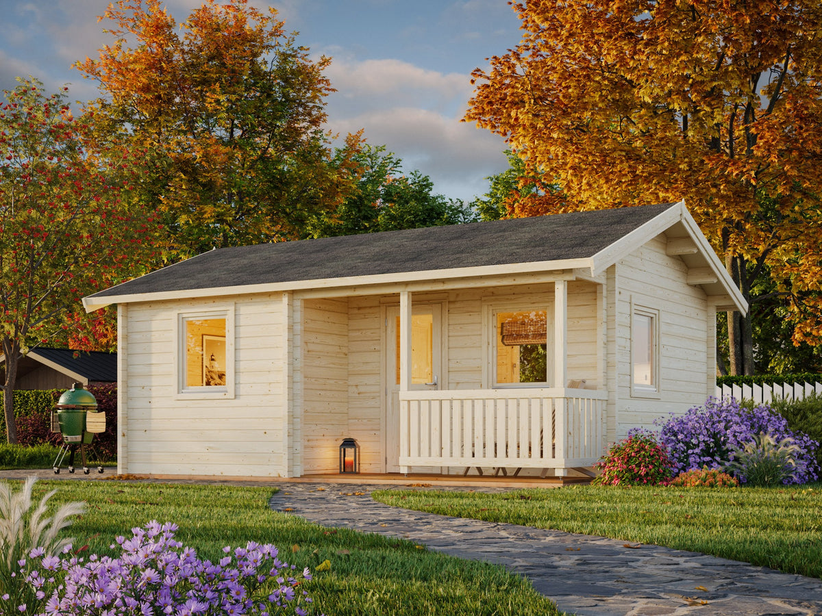 Garden Cabin Sandra 21.5+3.7 m²