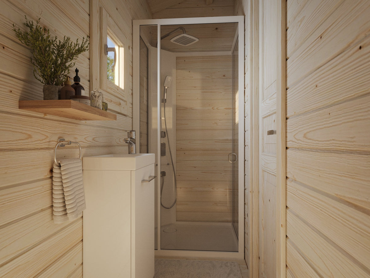 Garden Cabin Sandra 25.6+11.1 m²