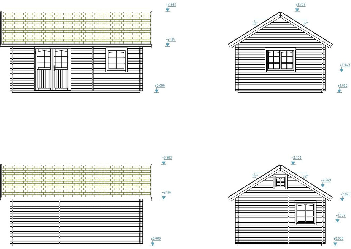 Garden Cabin Sandra 29.9 m²