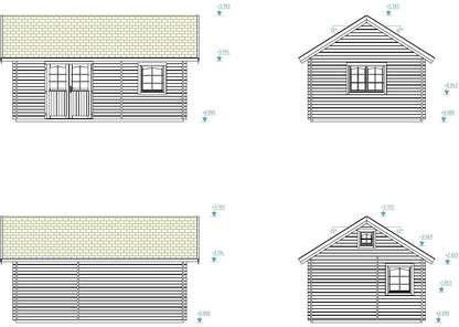 Garden Cabin Sandra 29.9 m²