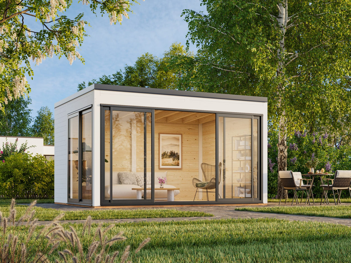 Garden Cabin Serena 12.6 m² Set 1 Slide Plus