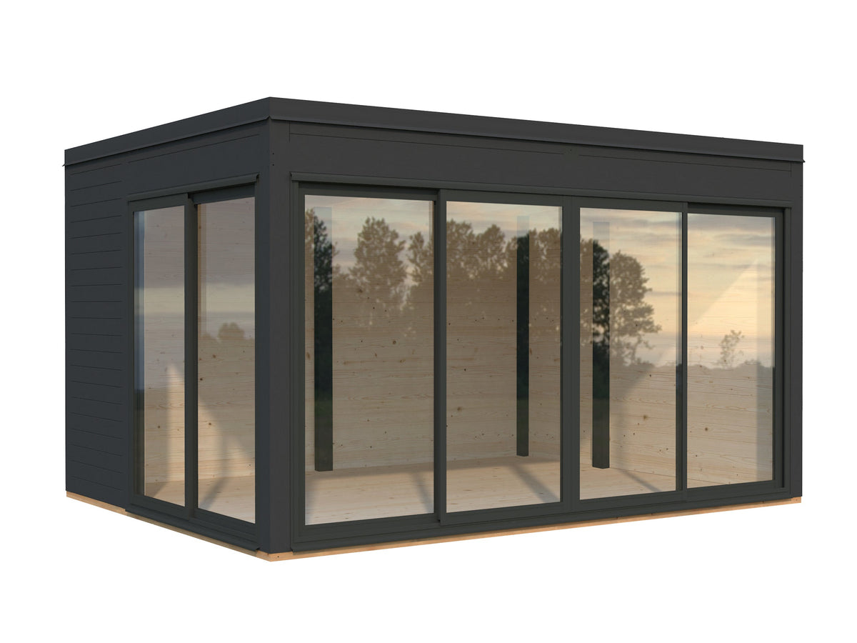 Garden Cabin Serena 12.6 m² Set 1 Slide Plus