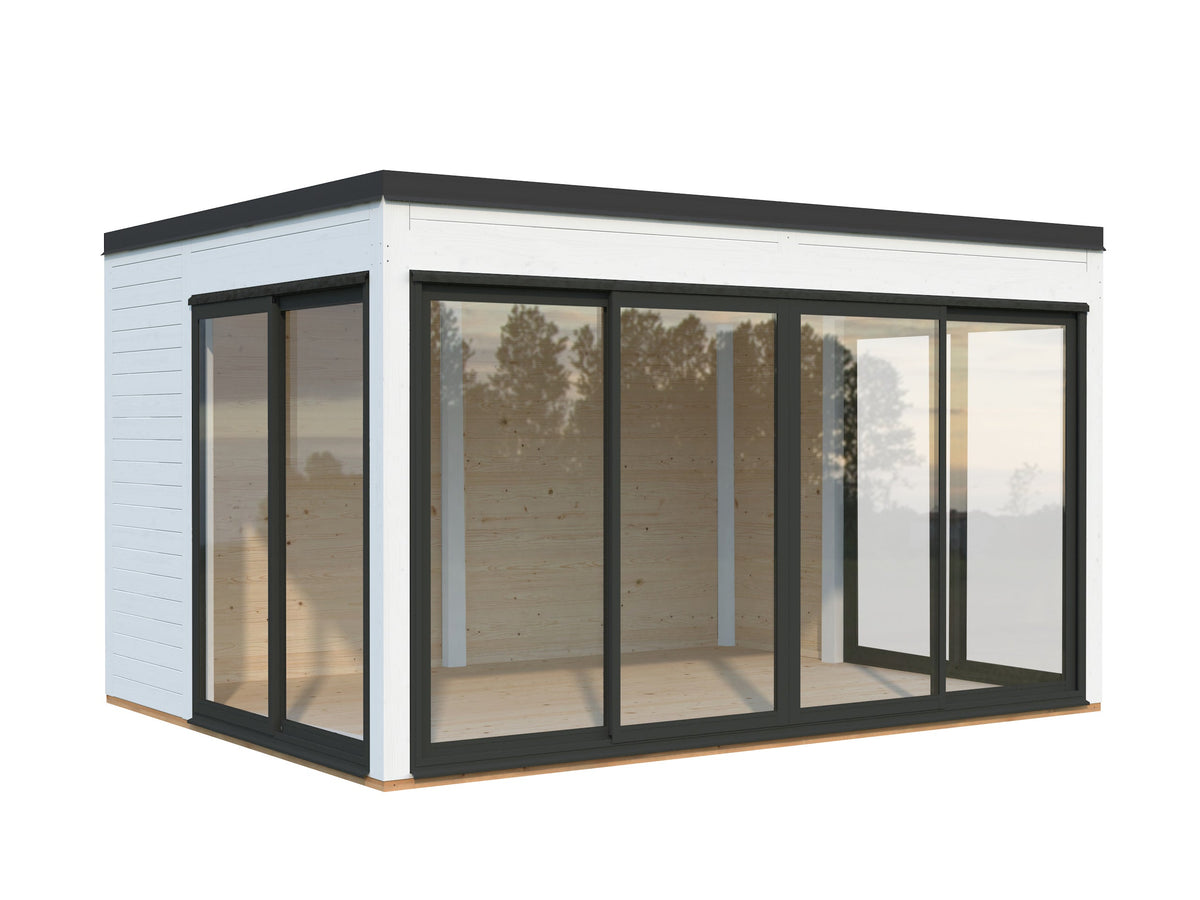 Garden Cabin Serena 12.6 m² Set 2 Slide Plus