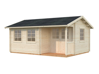 Garden Cabin Susanna 16.4 m², untreated