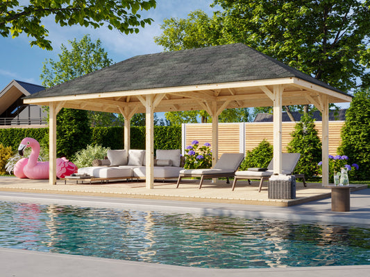 Garden Gazebo Bianca 16.6 m²