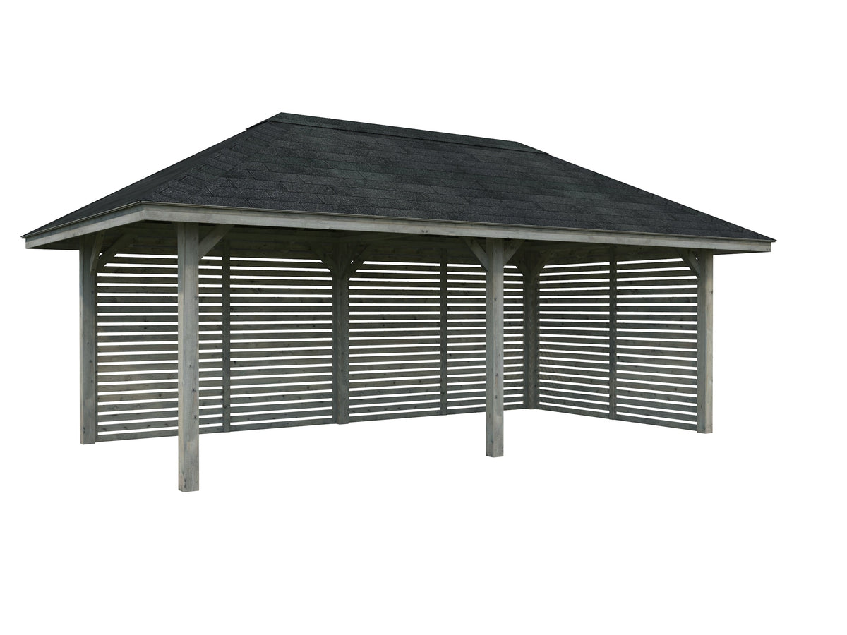 Garden Gazebo Bianca 16.6 m² Set 109