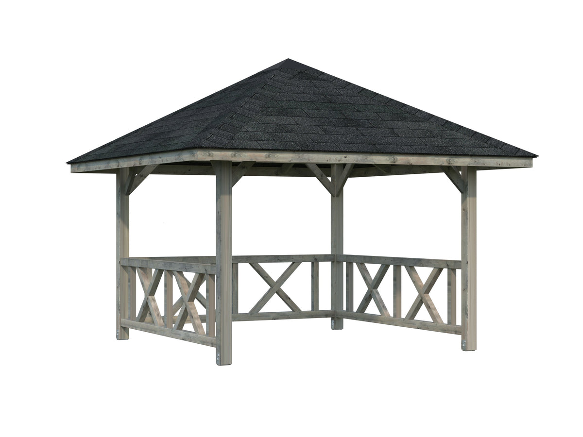 Garden Gazebo Bianca 8.3 m² Set 101