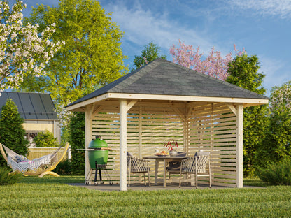 Garden Gazebo Bianca 8.3 m² Set 102